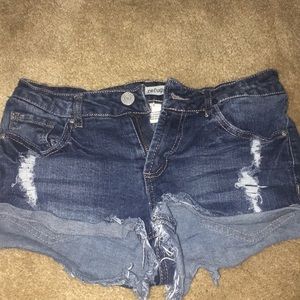jean shorts size 2